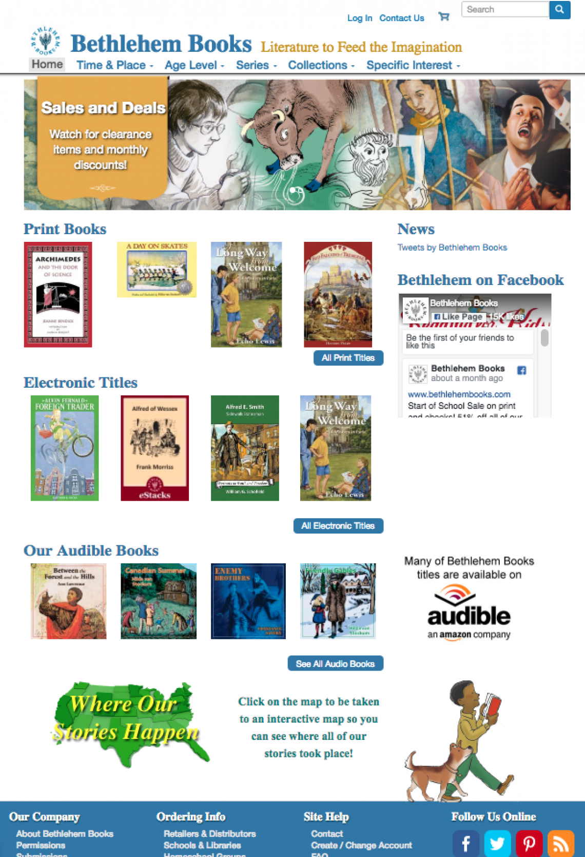 Bethlehem Books & Weaving Media Design